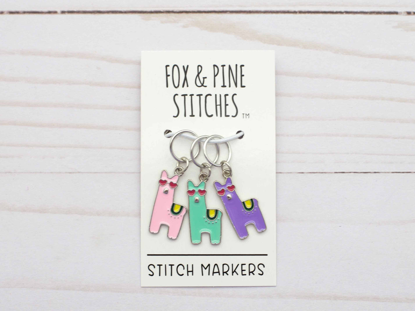 Chillin' Llama | Stitch Markers