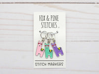 Chillin' Llama | Stitch Markers
