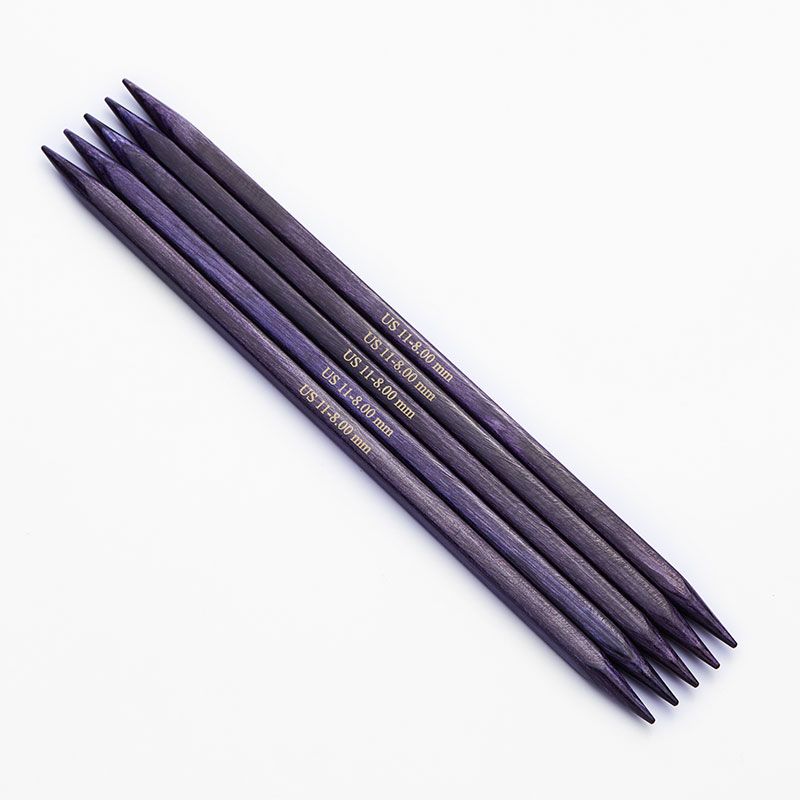J'Adore Cubics 6" Double Point Needles