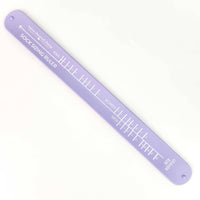 Sock Sizing Ruler - Sock Knitting Bracelet Ruler