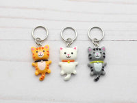 Happy Cat | Stitch Markers