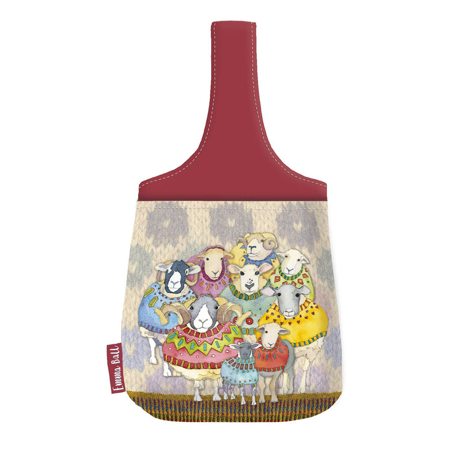 Sheep in Sweaters Small Wrist Bag