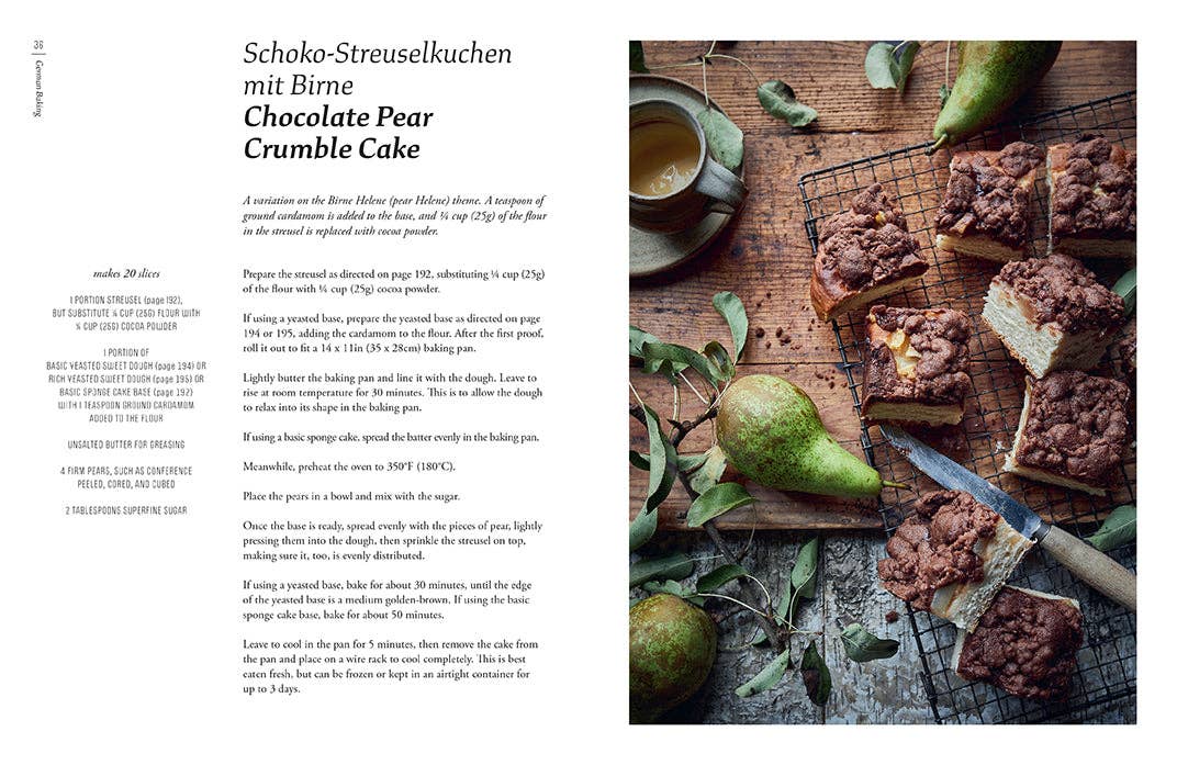 The German Baking Book (Juergen Krauss/British Bake-off)